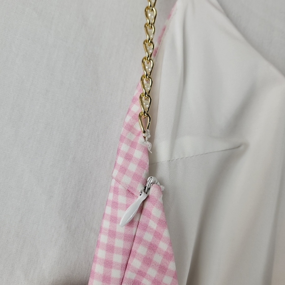 Amber Scholl X Meshki Pink Gingham Dress - Picture 6 of 11